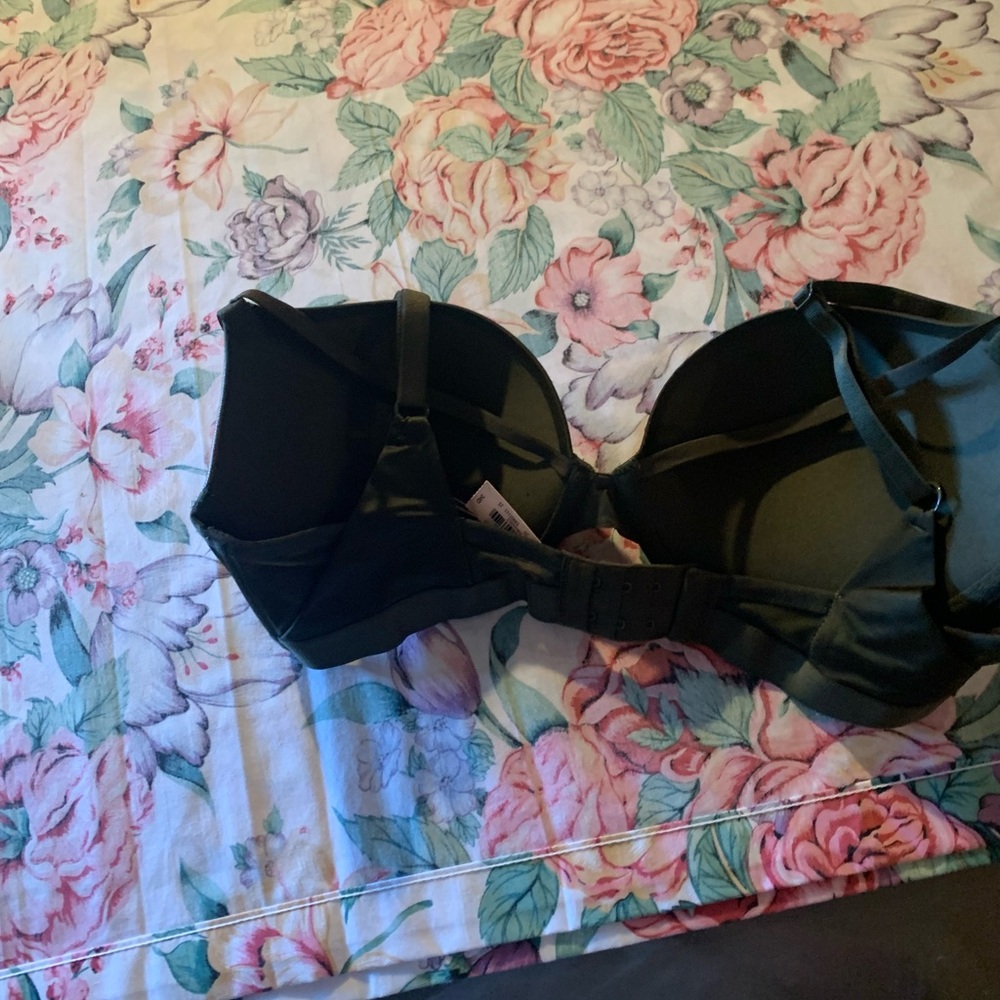 Victoria's Secret Olive Green Lace Molded Bra 34 D - Picture 5 of 7